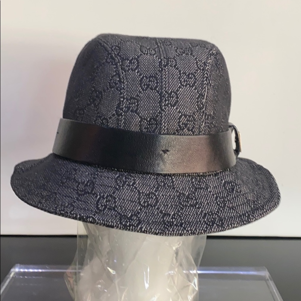 GUCCI MONOGRAM DRIVER (FEDORA) VINTAGE- NWT